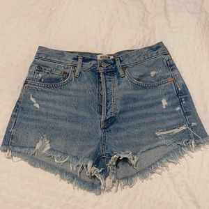 AGOLDE Parker vintage cut off shorts